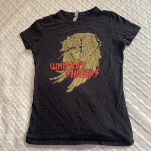 Whiskey Shivers Band T Shirt Women’s Medium Short Sleeve Official Band Merch